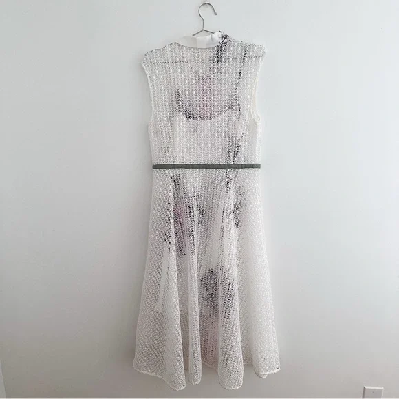 Anthropologie X Tracy Reece 2- Piece Cherry Blossom Midi Shirtdress - Picture 9 of 14